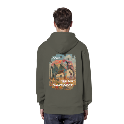 "I can you can"- unisex Hoodie / Kapuzenpulli, bio, vegan