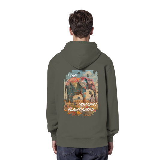 "I can you can"- unisex Hoodie / Kapuzenpulli, bio, vegan