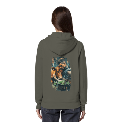 vegwear "friends not food" - unisex Bio Hoodie / Kapuzenpulli, vegan, fair