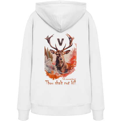 vegwear "thou shalt not kill" - Bio Hoodie / Kapuzenpulli unisex