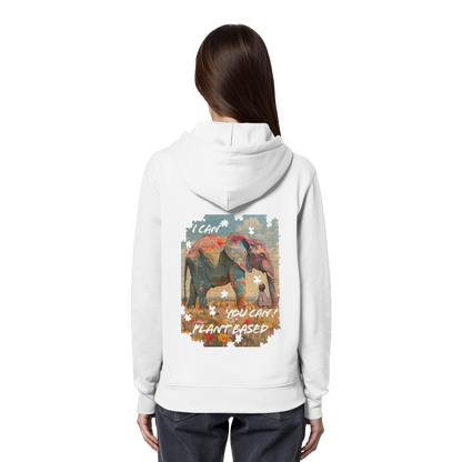 "I can you can"- unisex Hoodie / Kapuzenpulli, bio, vegan