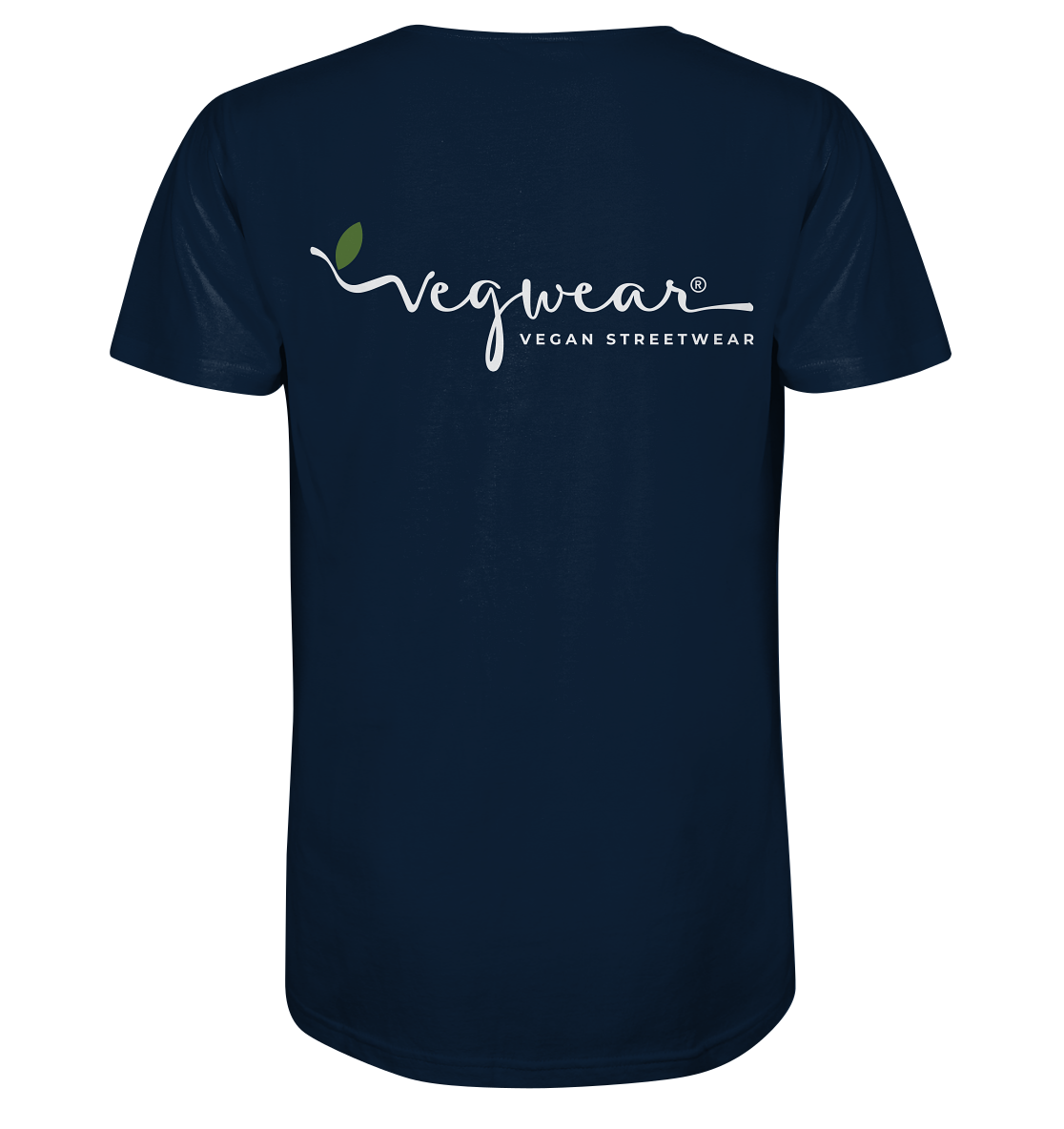 Motiv "vegwear Logo weiß" - unisex Bio T-Shirt