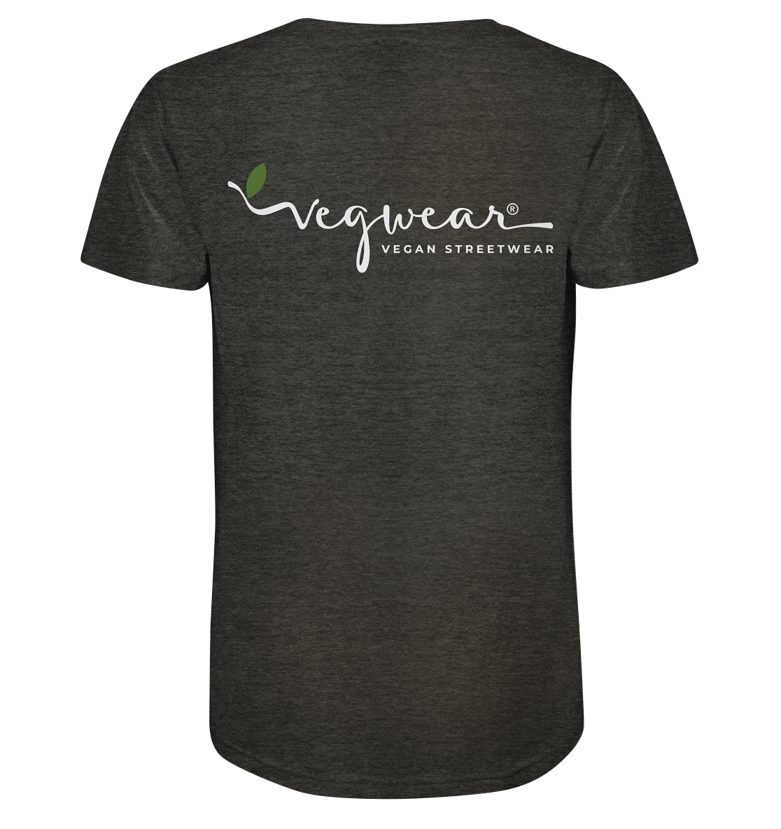 Motiv "vegwear Logo weiß" - unisex Bio T-Shirt