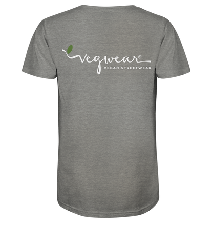Motiv "vegwear Logo weiß" - unisex Bio T-Shirt