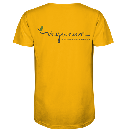 Motiv "vegwear Logo grau" - unisex Bio T-Shirt