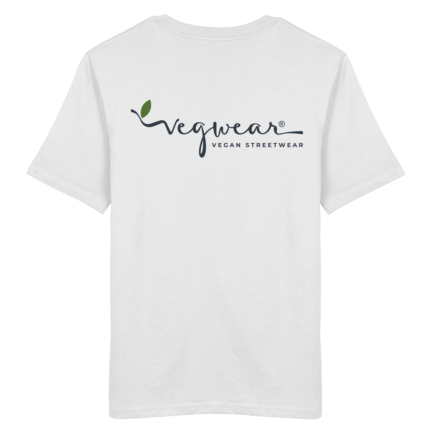 Motif "vegwear logo gray" - unisex organic T-shirt