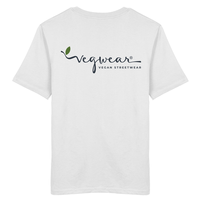 Motif "vegwear logo gray" - unisex organic T-shirt