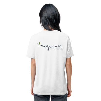 Motif "vegwear logo gray" - unisex organic T-shirt