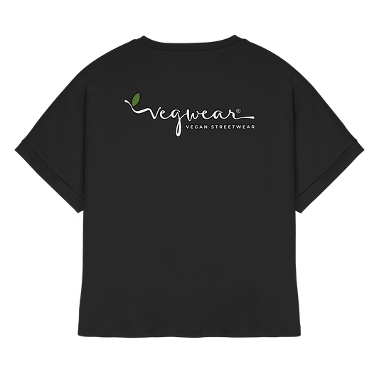 Motiv "actio reactio" - oversized Bio Damen T-Shirt