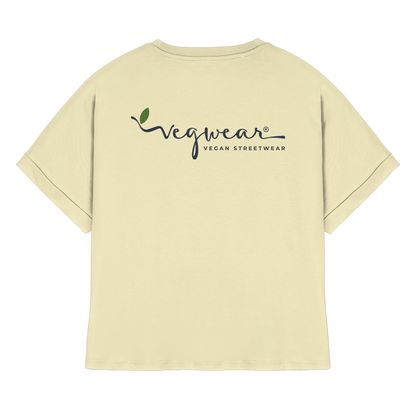 oversizeden Damen T-Shirt: Fledermausärmel T-Shirt | vegwear