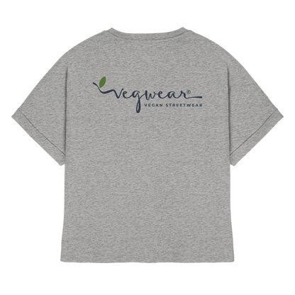 oversizeden Damen T-Shirt: Fledermausärmel T-Shirt | vegwear