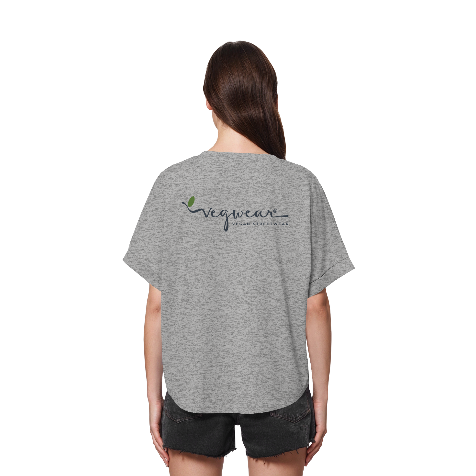 oversizeden Damen T-Shirt: Fledermausärmel T-Shirt | vegwear