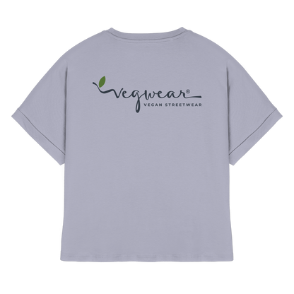 oversizeden Damen T-Shirt: Fledermausärmel T-Shirt | vegwear
