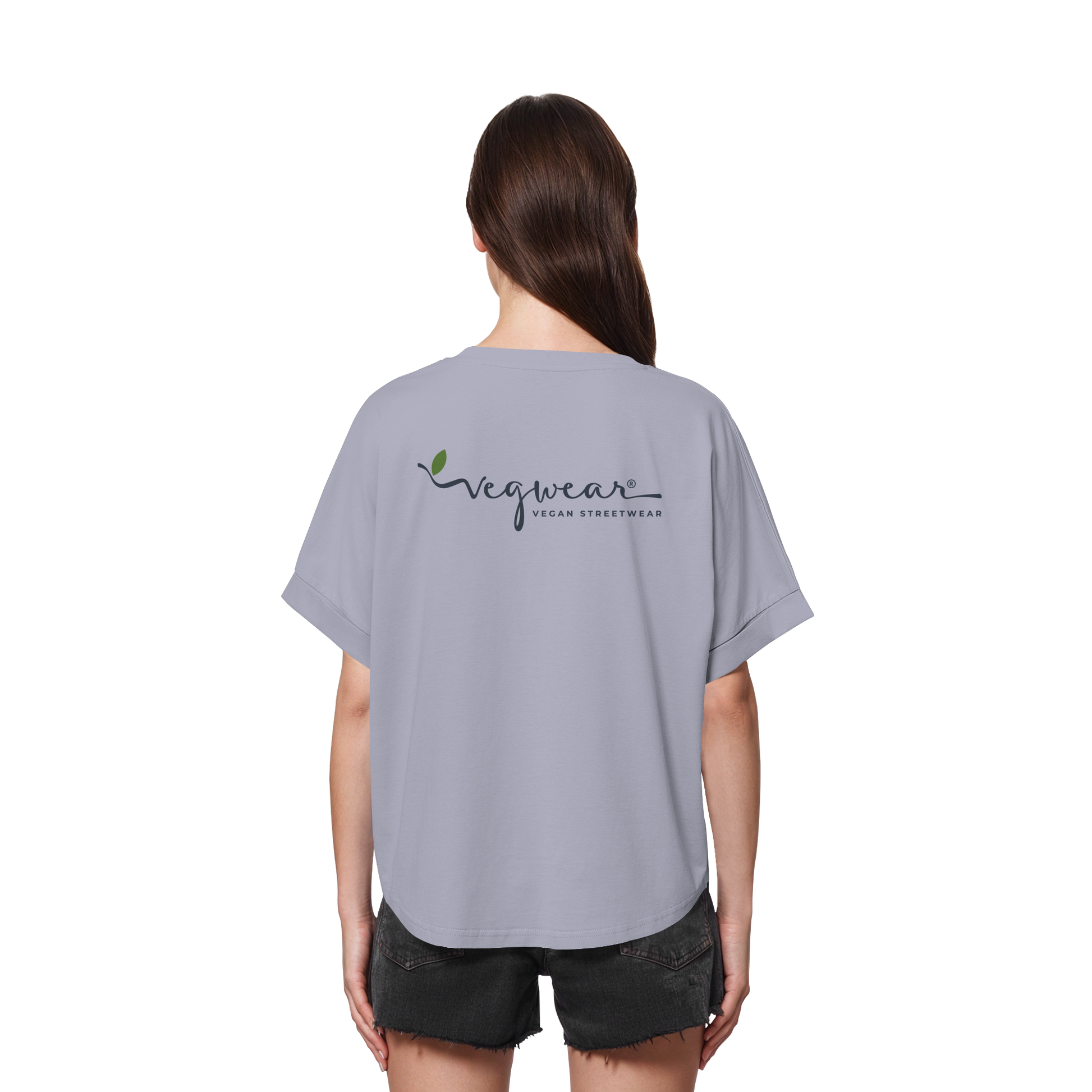 oversizeden Damen T-Shirt: Fledermausärmel T-Shirt | vegwear