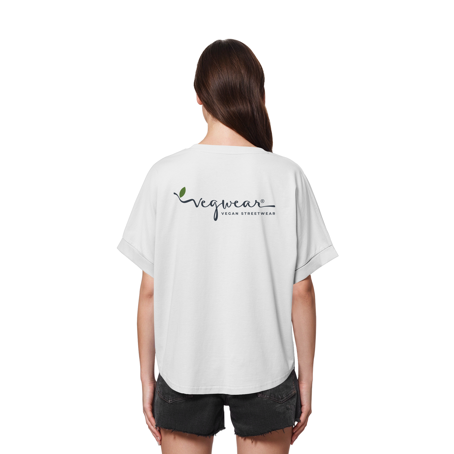 oversizeden Damen T-Shirt: Fledermausärmel T-Shirt | vegwear