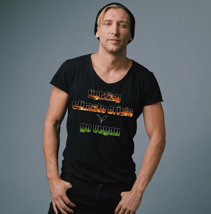 Motiv "fighting climate cirsis" - unisex Bio T-Shirt