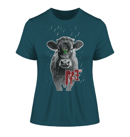 Motiv "not your food" - eng geschnittenes Bio Damen T-Shirt
