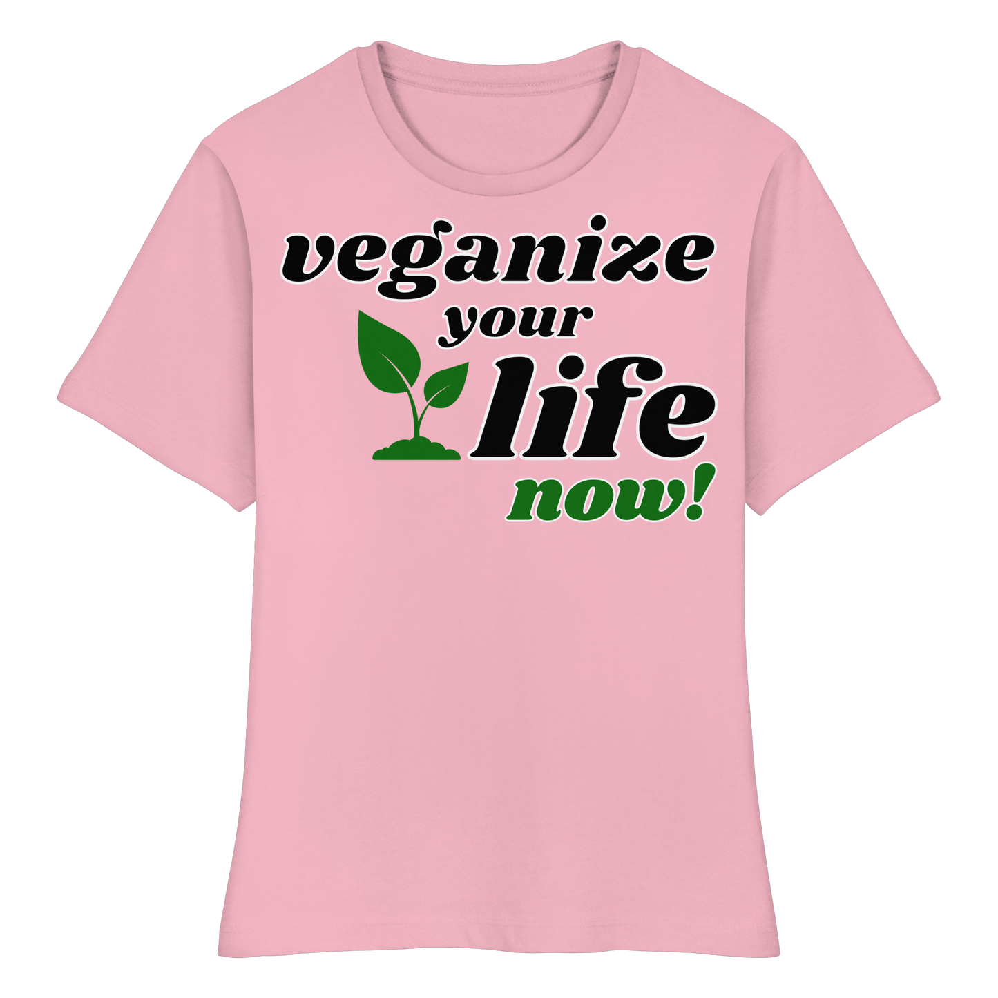 Damen Bio T-Shirt: 'veganize your life' T-Shirt | vegwear 
