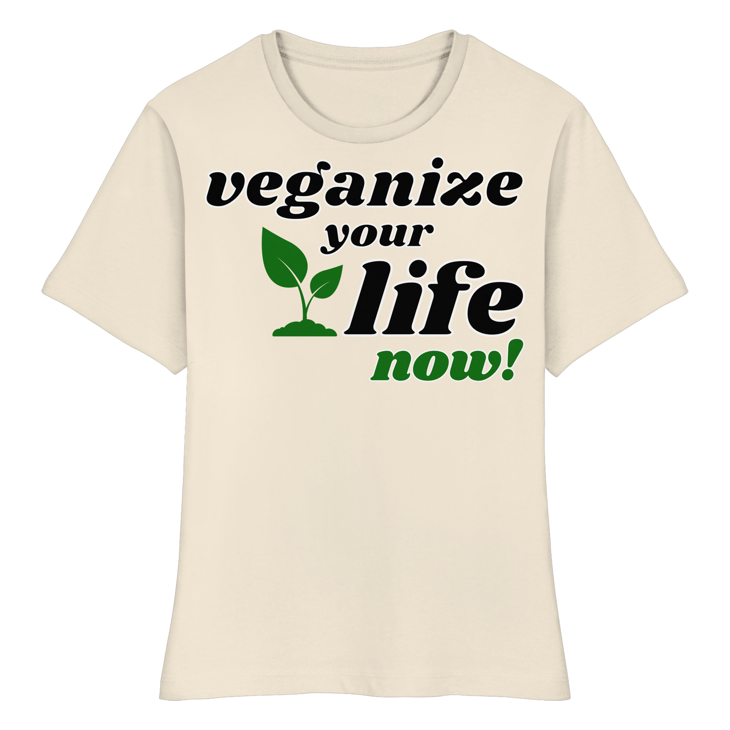 Damen Bio T-Shirt: 'veganize your life' T-Shirt | vegwear 
