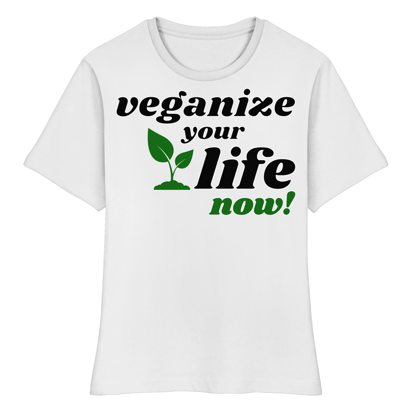 Damen Bio T-Shirt: 'veganize your life' T-Shirt | vegwear 