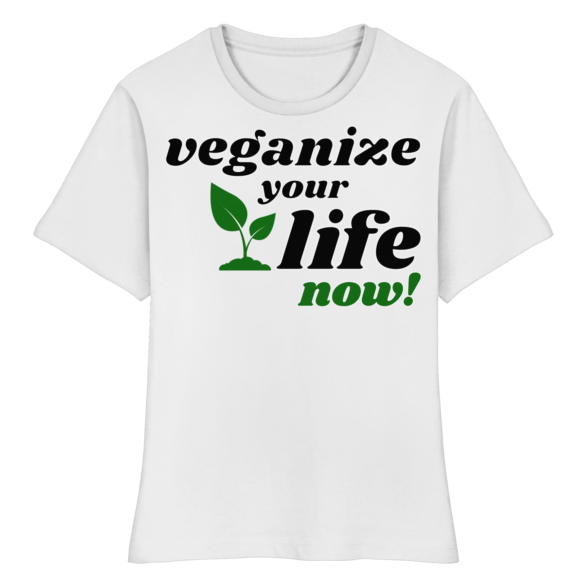 Damen Bio T-Shirt: 'veganize your life' T-Shirt | vegwear 