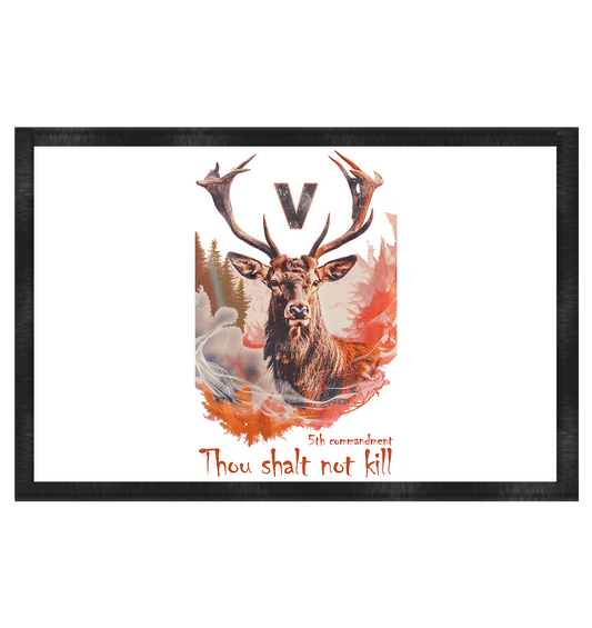 thou shalt not kill 5th - Kollektion - Fußmatte 60x40cm
