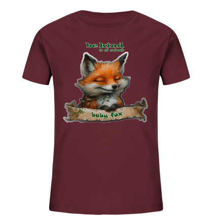 Motif "Baby Fox" - Children's Organic T-Shirt