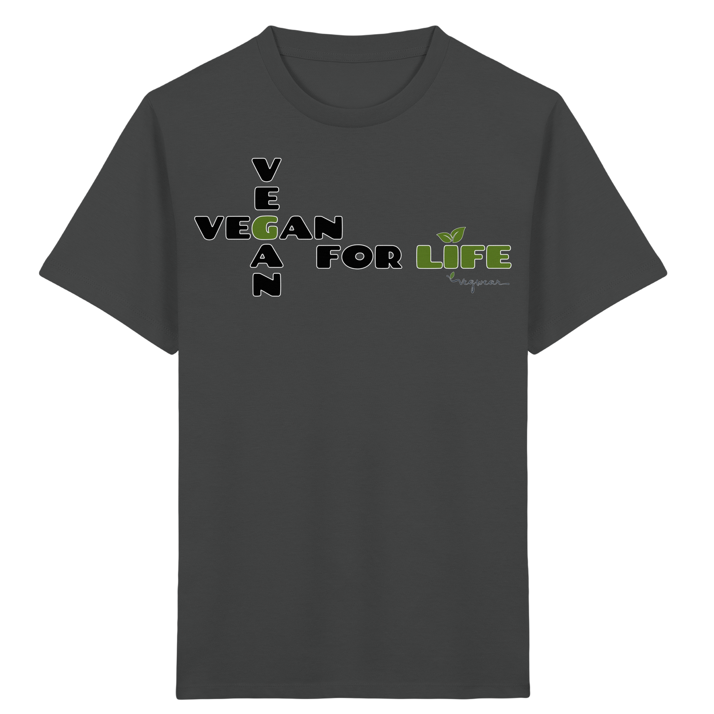 vegwear "vegan for life" - unisex Kids Organic T-Shirt