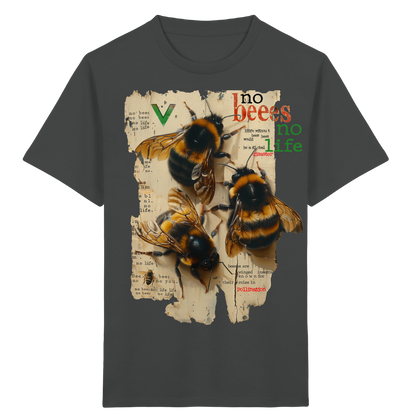 vegwear "no bees no life" - Kinder bio T-Shirt