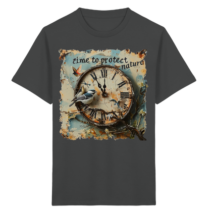 vegwear "time to protect nature" - unisex Kinder T-Shirt, nachhaltige Mode