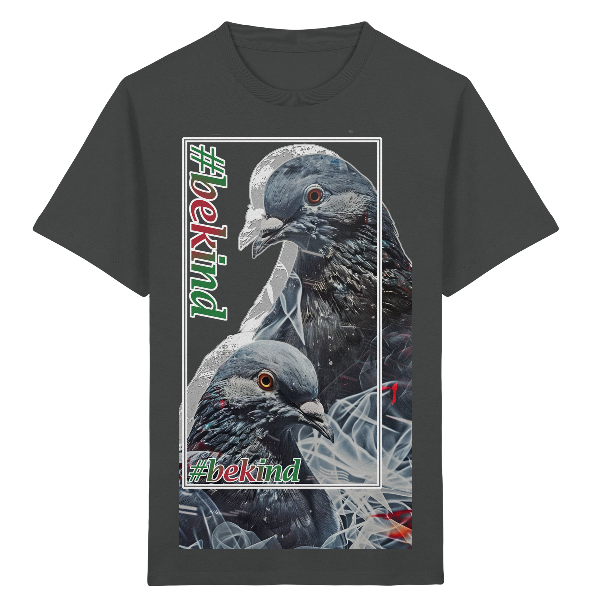 Kids Bio T‑Shirt: Be Kind Kinder Shirt | vegwear