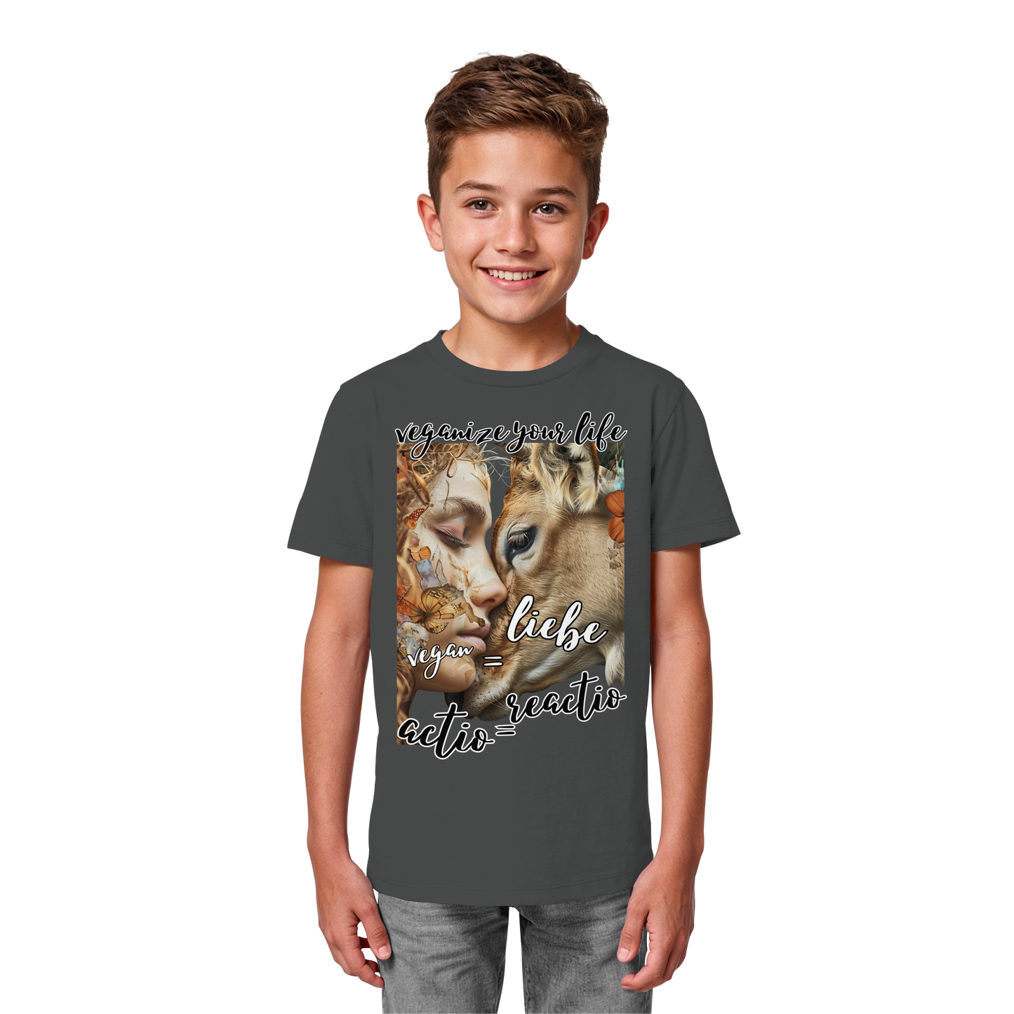 vegwear "actio reactio" - unisex Kinder Bio T-Shirt