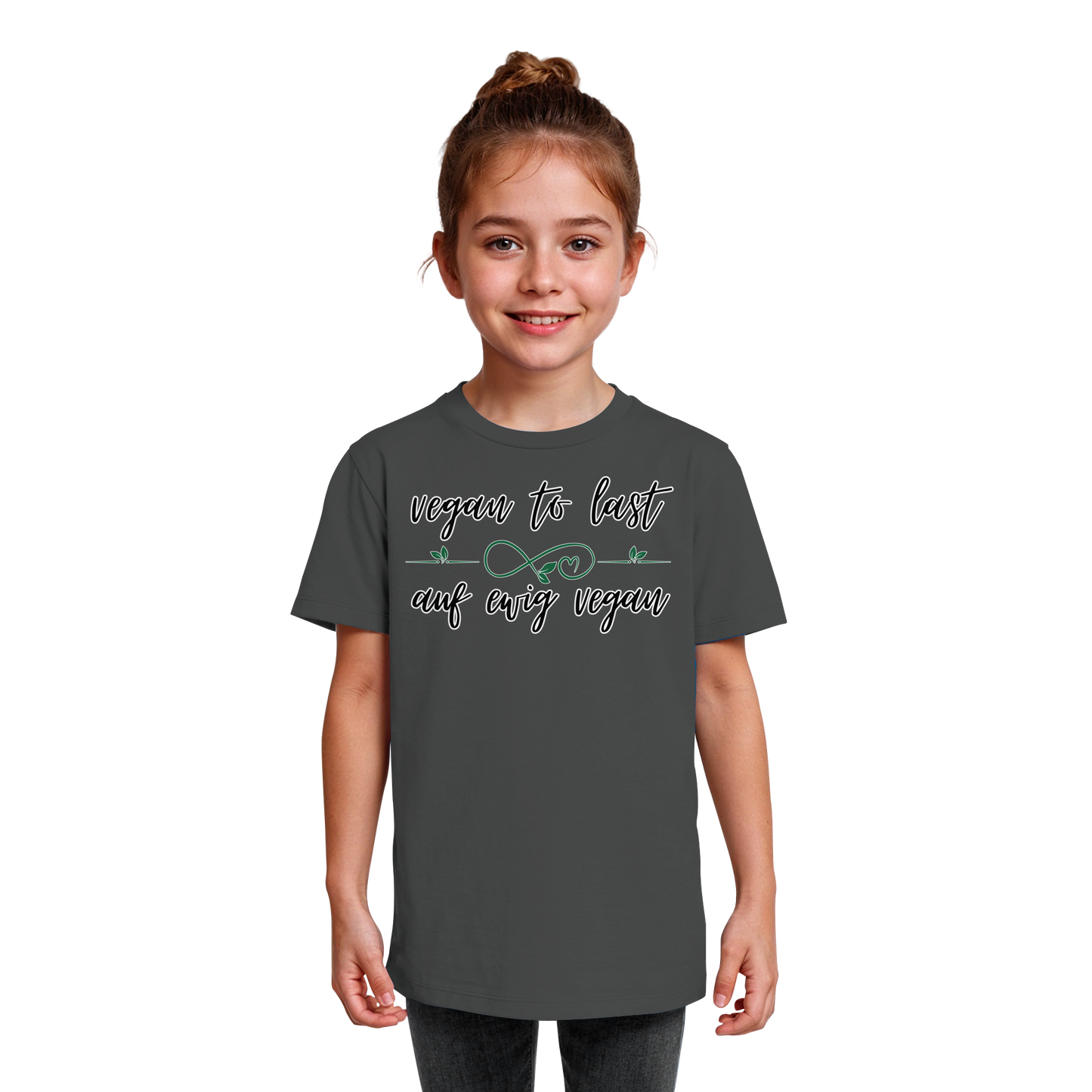 vegwear "vegan to last" - unisex Kinder T-Shirt, bio, vegan