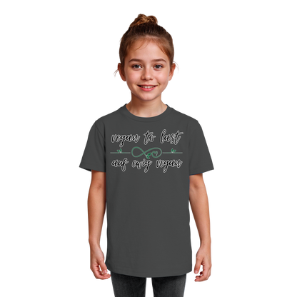 vegwear "vegan to last" - unisex Kinder T-Shirt, bio, vegan