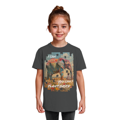 vegwear "I can you can"- unisex Kinder T-Shirt, bio, vegan