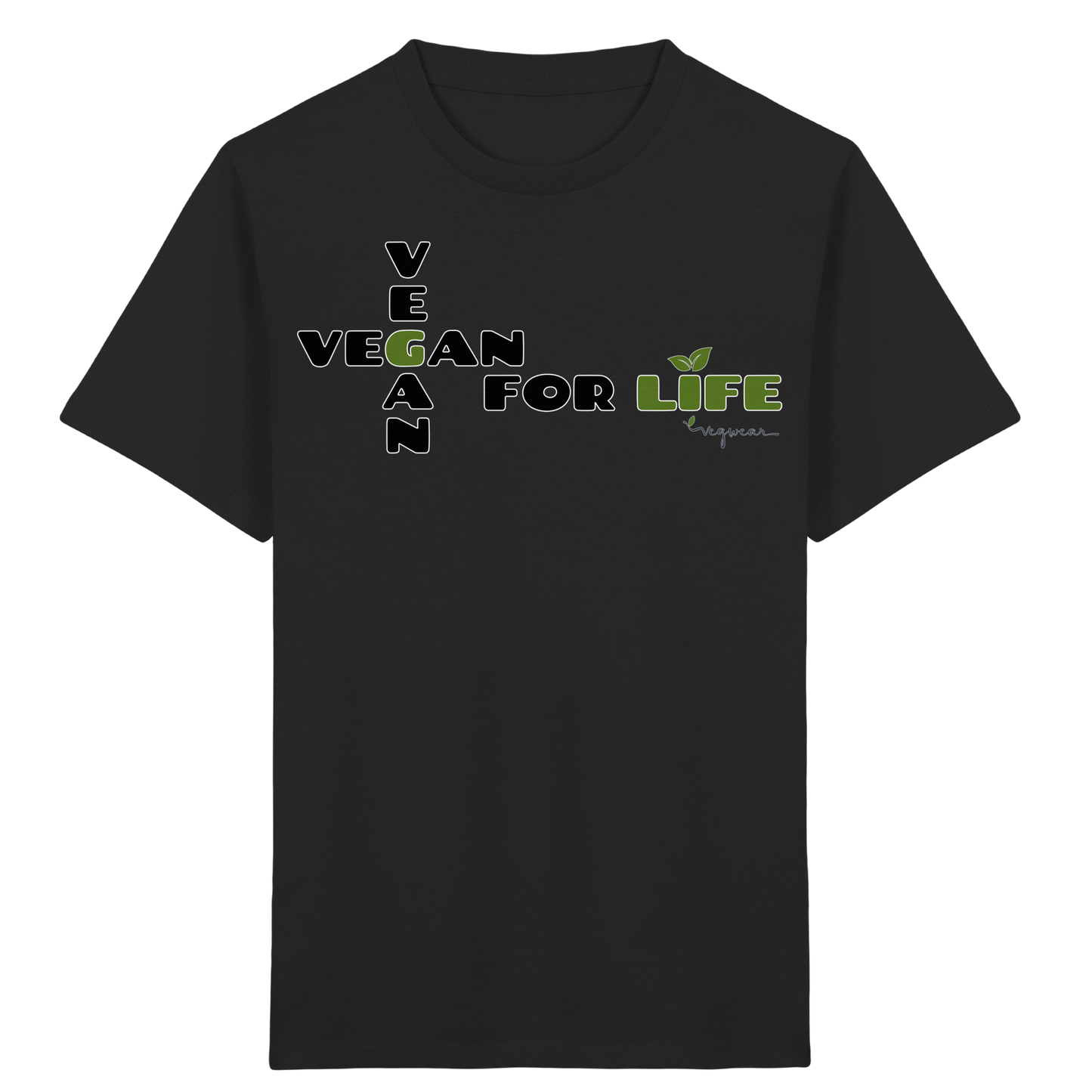 vegwear "vegan for life" - unisex Kids Organic T-Shirt