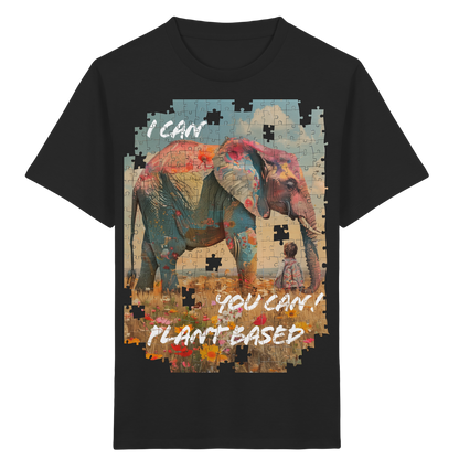 vegwear "I can you can"- unisex Kinder T-Shirt, bio, vegan