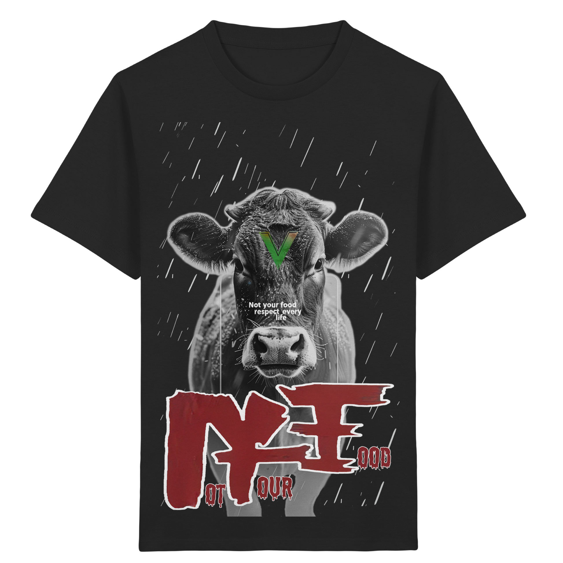 Unisex Kinder Bio-Shirt: "not your food" T-Shirt | vegwear