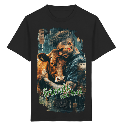 vegwear "friends not food" - unisex Kids bio T-Shirt, vegan, fair