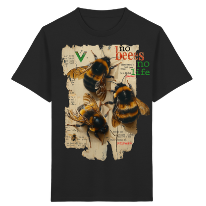 vegwear "no bees no life" - Kinder bio T-Shirt