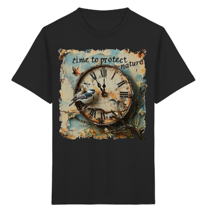 vegwear "time to protect nature" - unisex Kinder T-Shirt, nachhaltige Mode