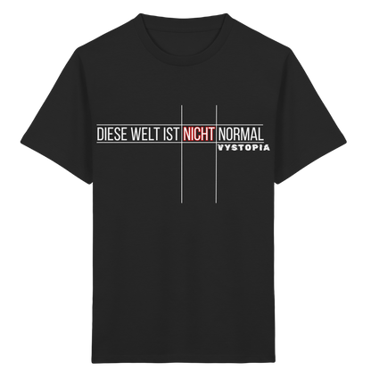 vegwear "Diese Welt ist nicht normal" - unisex Kids Bio T-Shirt