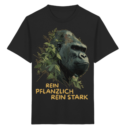vegwear "Gorilla, rein pflanzlich rein stark" - unisex Kids T-Shirt, bio vegan