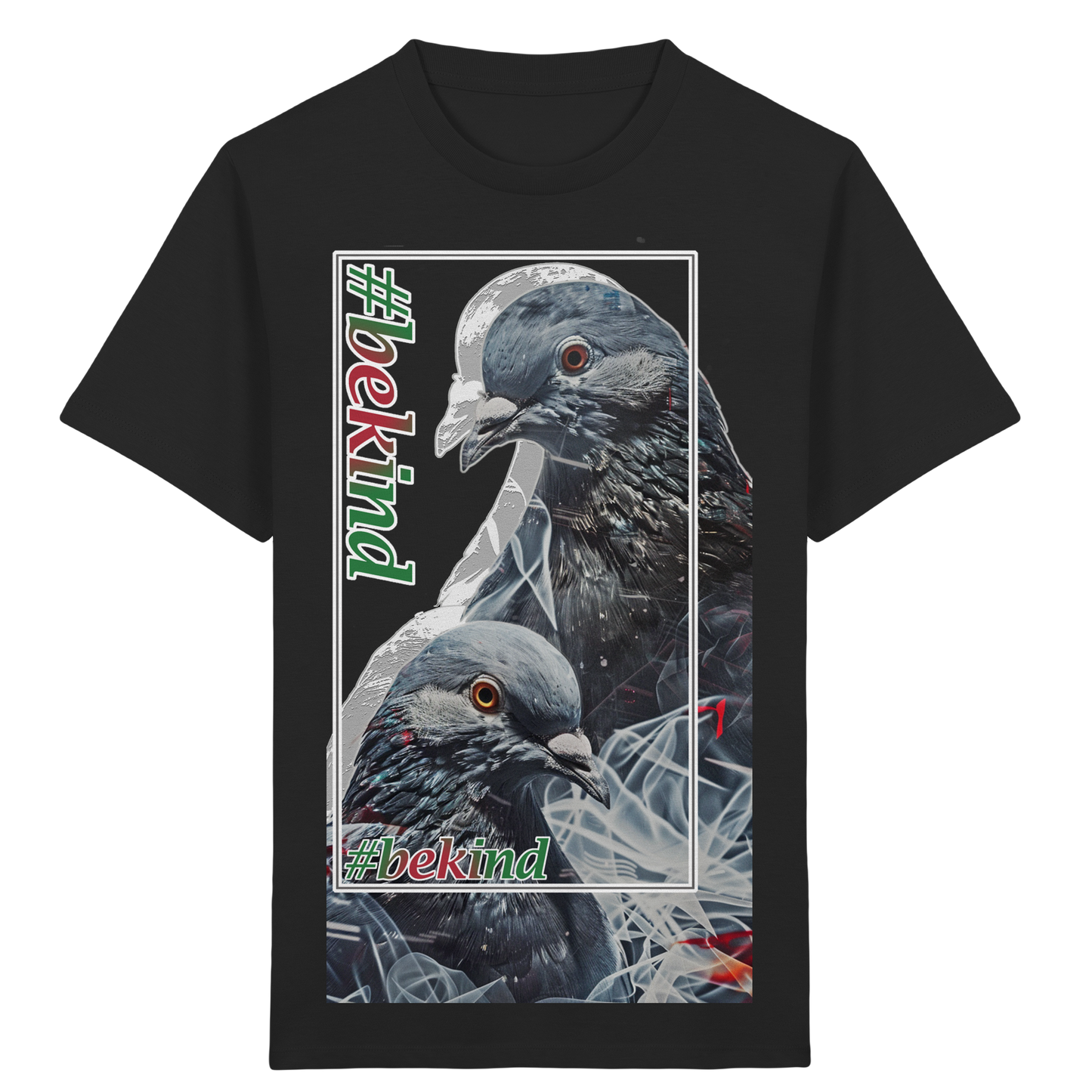 Kids Bio T‑Shirt: Be Kind Kinder Shirt | vegwear