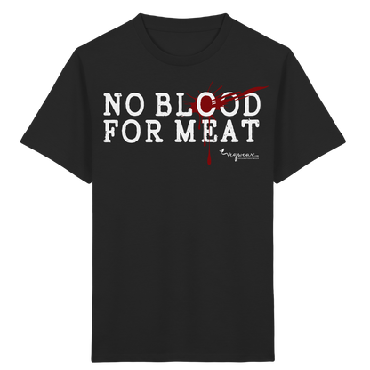 Bio-T-Shirt für Kinder: "no blood for meat" Bio-T-Shirt | vegwear