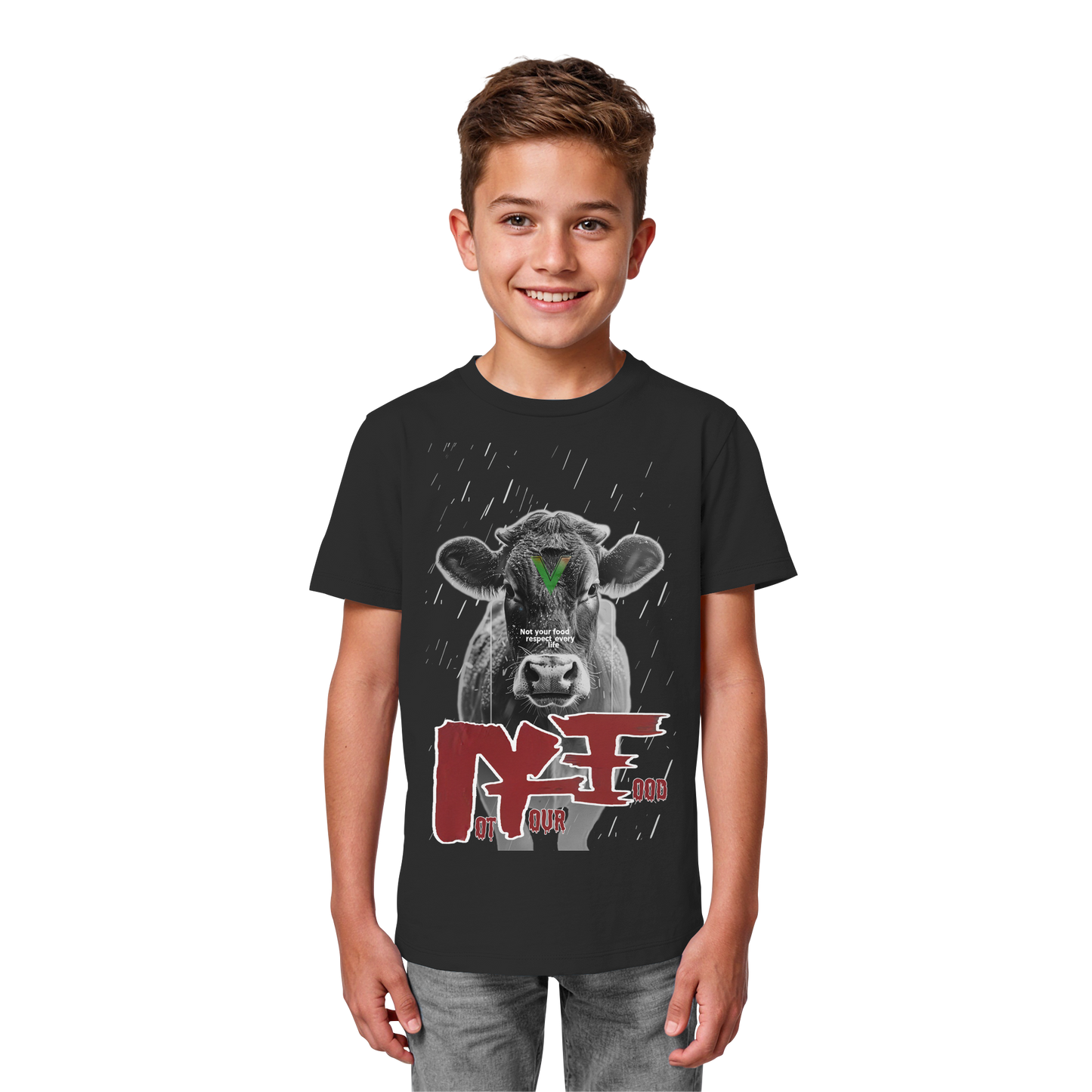 Unisex Kinder Bio-Shirt: "not your food" T-Shirt | vegwear