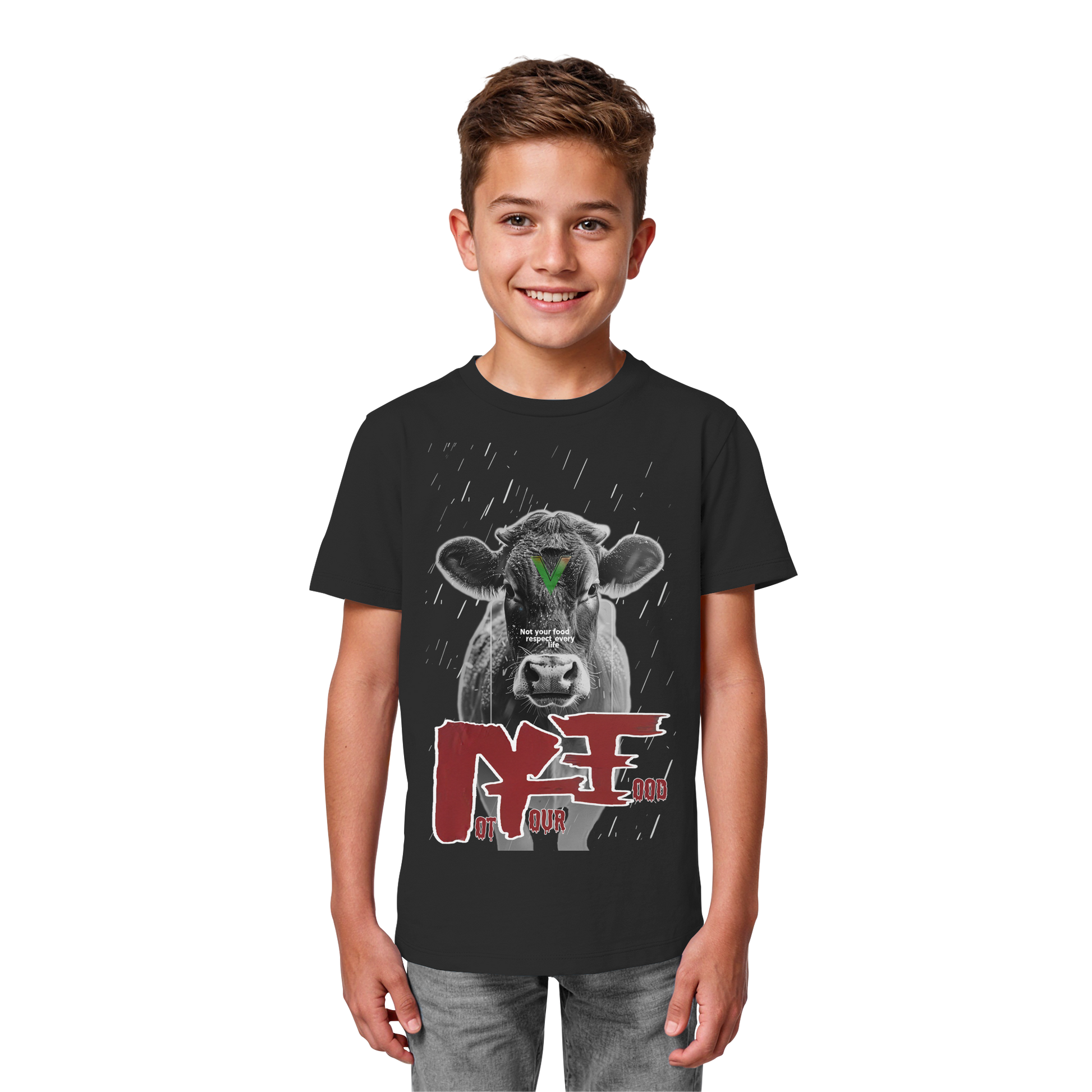 Unisex Kinder Bio-Shirt: "not your food" T-Shirt | vegwear