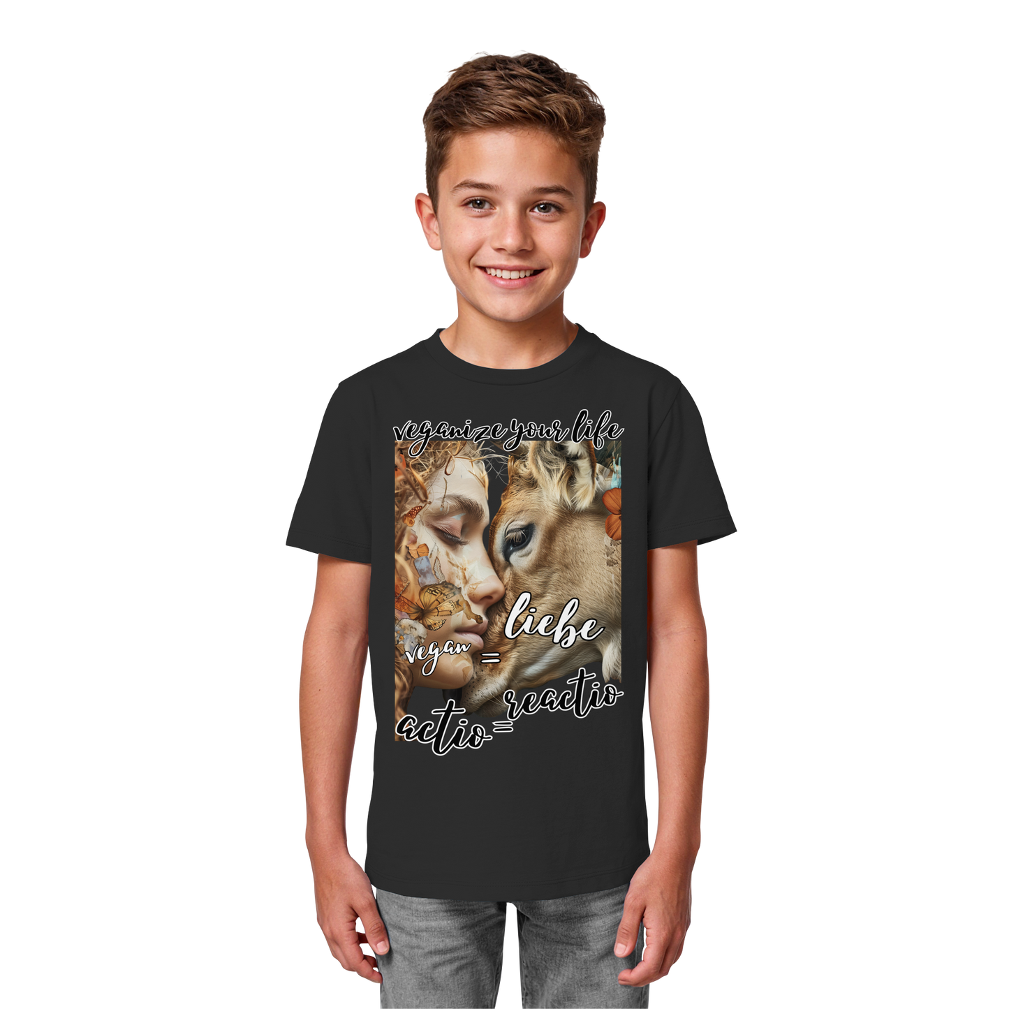 vegwear "actio reactio" - unisex Kinder Bio T-Shirt