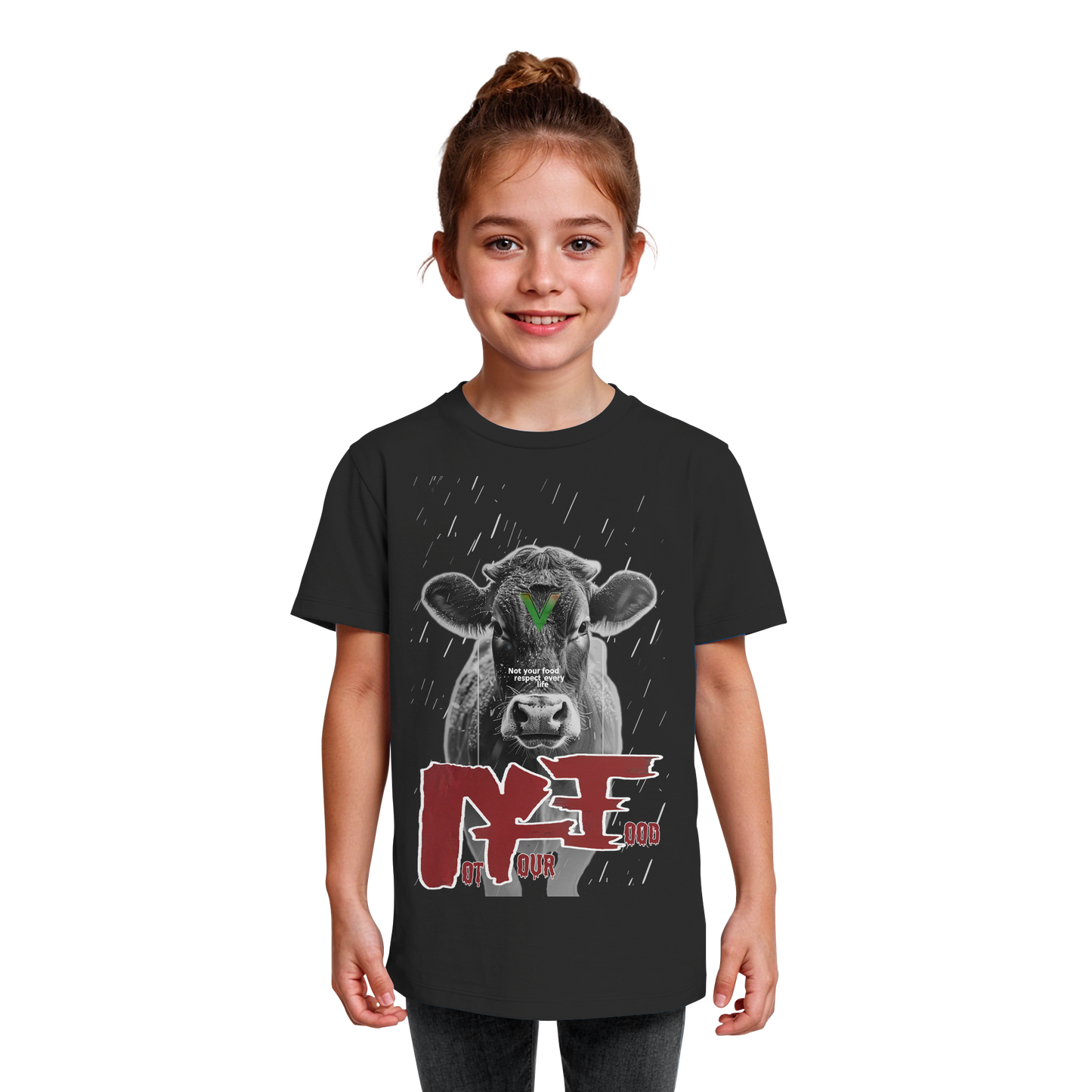 Unisex Kinder Bio-Shirt: "not your food" T-Shirt | vegwear
