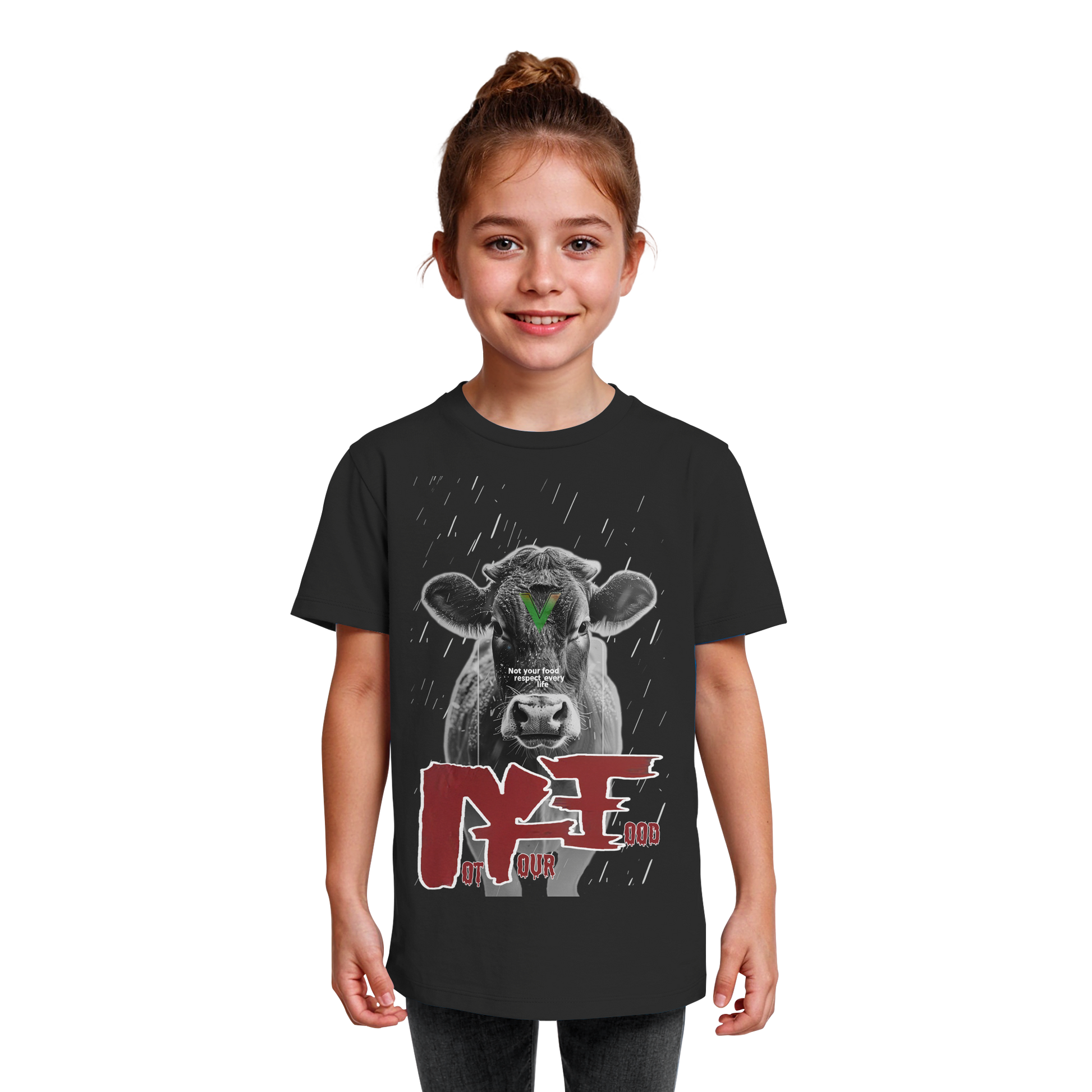 Unisex Kinder Bio-Shirt: "not your food" T-Shirt | vegwear